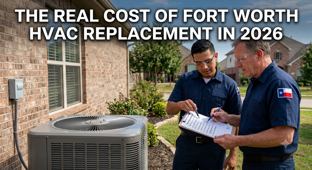 What a Full HVAC Replacement Actually Costs in Fort Worth in 2026:  Every Line Item Explained