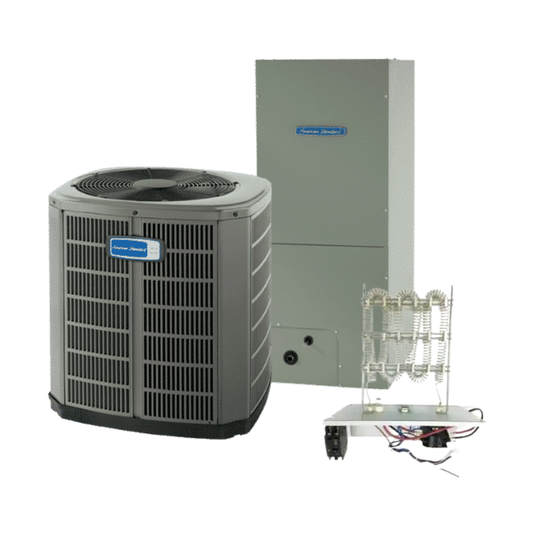 American Standard 5A6H4 - 4 Ton - 14.3 SEER2/7.5 HSPF2 Heat Pump with 5TEM4D06AC4 Air Handler - Single-Stage - Heat Pump System - with install