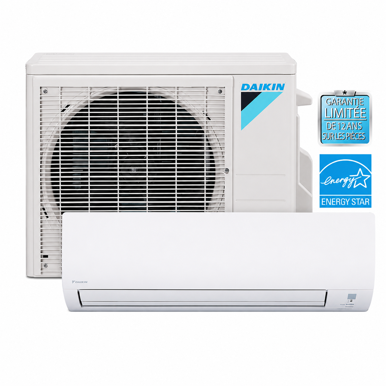Daikin AURORA - 12K BTU - Single-Zone Wall Mount Heat Pump Cold-Climate - 20.0 SEER2 with Install