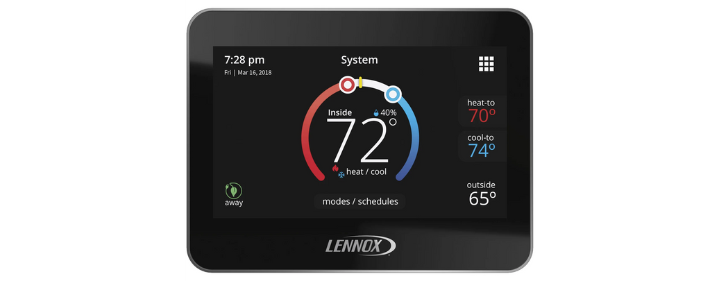 Lennox M30 Touchscreen Smart Programmable Thermostat
