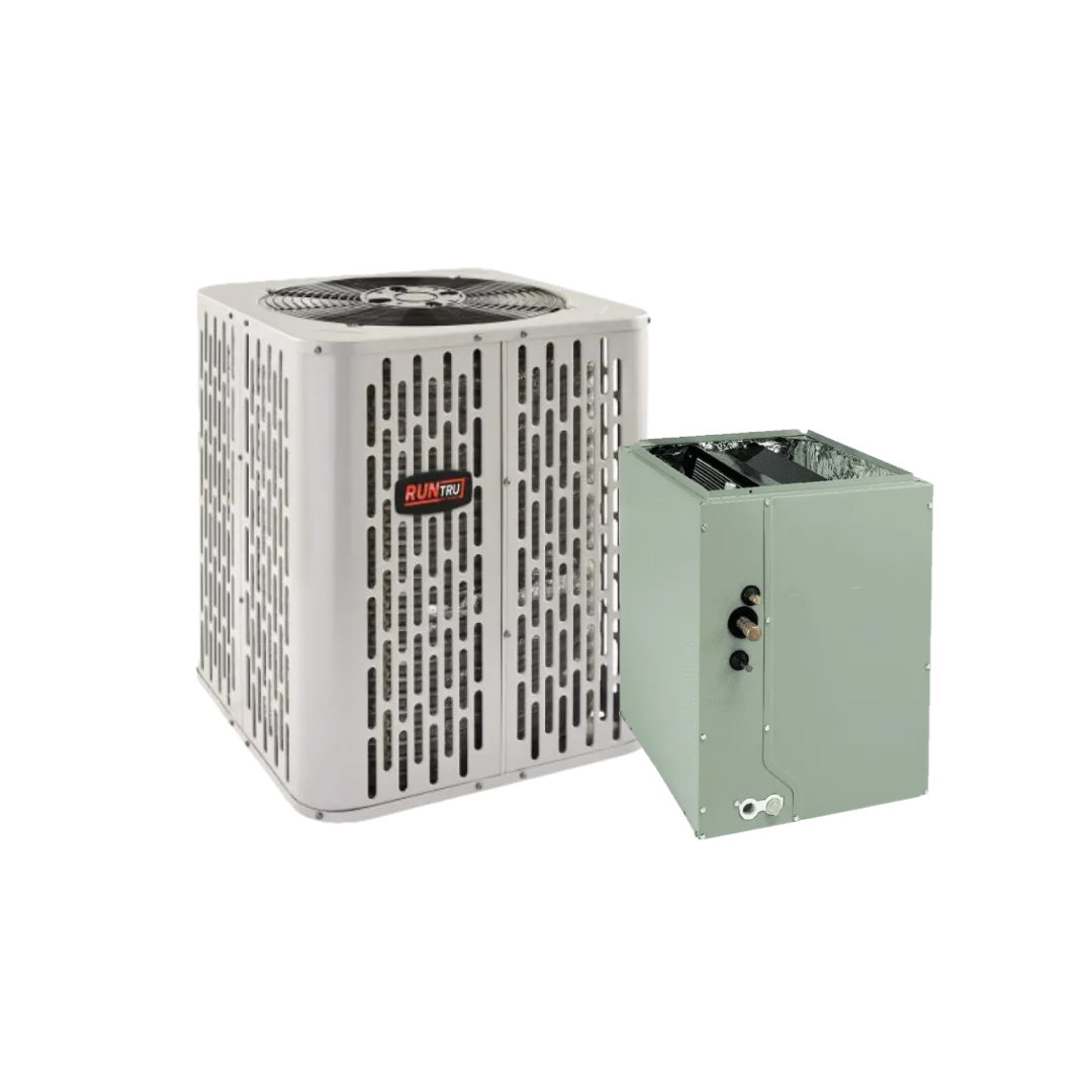 RunTru - 1.5 -Ton - 14.3 SEER2 - Single-Stage - Condenser and '003' Coil Bundle - with install - Fort Worth TX Area Supply