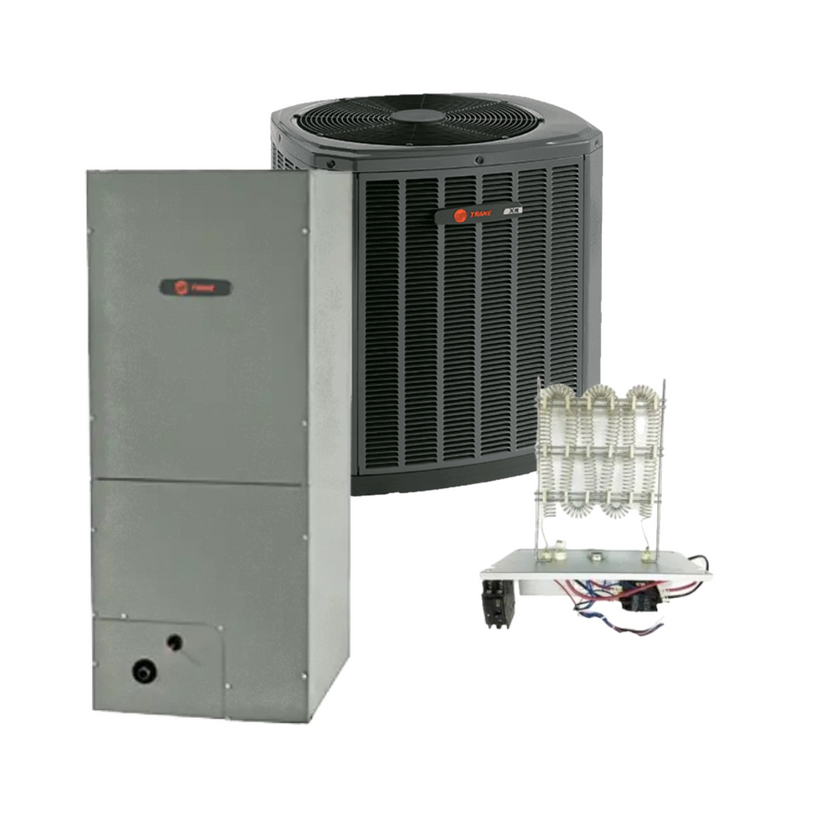 Trane - 15 SEER2 - 3 Ton - Single-Stage Heat Pump System with Variable