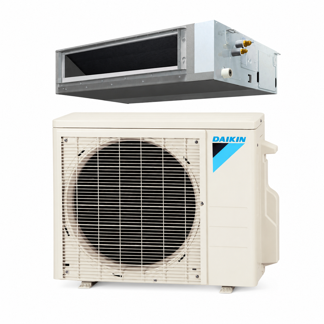 Daikin AURORA - 12K BTU - Single-Zone Concealed Ducted Heat Pump - 14.6 SEER2 with Install